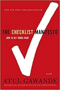 Image from The Checklist Manifesto